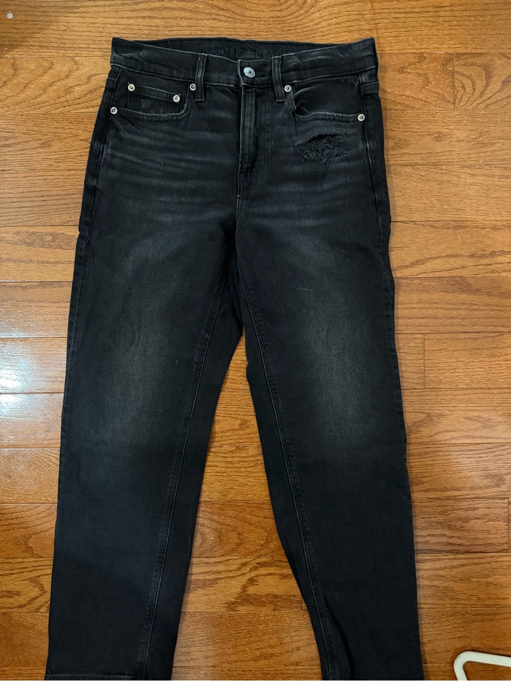 American Eagle Super High Rise Ankle Straight 4R